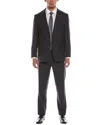 Scotch & Soda 2pc Suit With Flat Front Pant In Gray