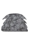 Scotch & Soda 3-piece King Floral Comforter & Sham Set In Gray