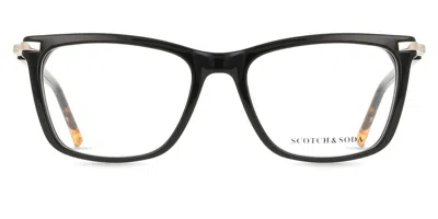 Scotch & Soda 3010 Men's Glasses, Black, Size 51