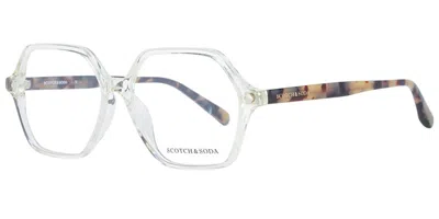 Scotch & Soda 3014 Men's Glasses, Clear, Size 53 In Transparent