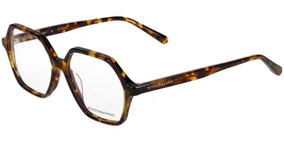 Scotch & Soda 3014 Men's Glasses, Tortoiseshell, Size 53 In Green