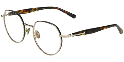 Scotch & Soda 3028 402 Women's Glasses Gold Size 50 - Free Lenses - Blue Light Block Available In Brown