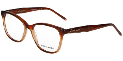 Scotch & Soda 3030 Women's Glasses, Brown, Size 55