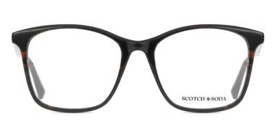 Scotch & Soda 3033 Women's Glasses, Tortoiseshell, Size 52 In Brown