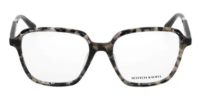 Scotch & Soda 3034 Women's Glasses, Tortoiseshell, Size 55 In Gray