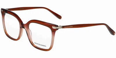 Scotch & Soda 3035 Women's Glasses, Brown, Size 51