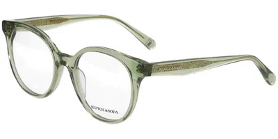 Scotch & Soda 3036 Women's Glasses, Green, Size 51