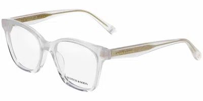 Scotch & Soda 3037 815 Occhiali Da Vista Marroni Per Donna (solo Montatura)
