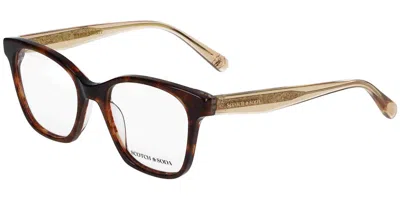 Scotch & Soda 3037 Women's Glasses, Tortoiseshell, Size 49 In Brown