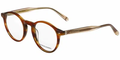 Scotch & Soda 3039 151 Women's Glasses Tortoiseshell Size 47 - Free Lenses - Blue Light Block Available In Brown