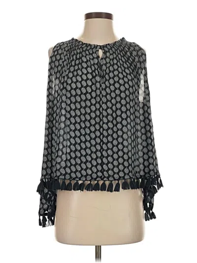 Pre-owned Scotch & Soda 3/4 Sleeve Blouse In Blue