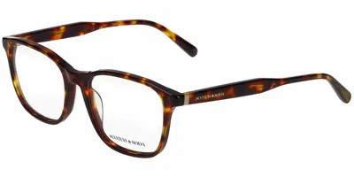 Scotch & Soda 4028 Men's Glasses, Tortoiseshell, Size 52 In Brown