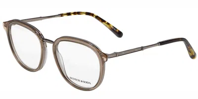 Scotch & Soda 4031 171 Occhiali Da Vista Marroni Per Uomo (solo Montatura)