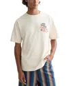 Scotch & Soda 40th Anniversary Short Sleeve Embroidered Tee In White
