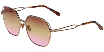 Scotch & Soda 5018 401 Women's Sunglasses Gold Size 56
