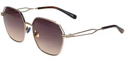 Scotch & Soda 5018 403 Women's Sunglasses Gold Size 56