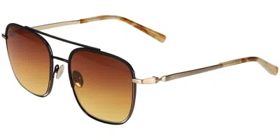 Scotch & Soda 6015 900 Men's Sunglasses Gold Size 52 In Brown