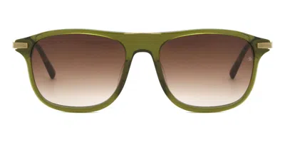 Scotch & Soda 8013 575 Men's Sunglasses Green Size 54