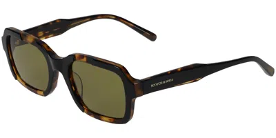 Scotch & Soda 8015 001 Women's Sunglasses Tortoiseshell Size 53 In Green