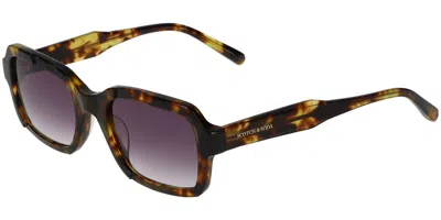 Scotch & Soda 8015 502 Women's Sunglasses Tortoiseshell Size 53 In Transparent