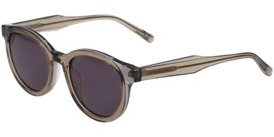Scotch & Soda 8016 171 Men's Sunglasses Brown Size 50 In Transparent