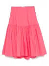 Scotch & Soda A-line Midi Skirt