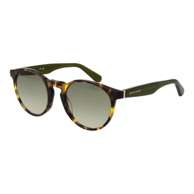 Scotch & Soda Acetate Sunglasses In Green