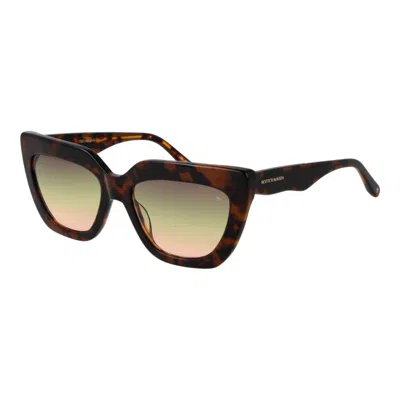 Scotch & Soda Acetate Women's Sunglasses In Brown