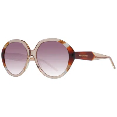 Scotch & Soda Brown Women Sunglasses In Neutral