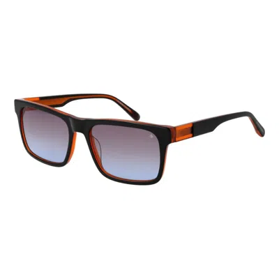 Scotch & Soda Black Acetate Sunglasses In Brown