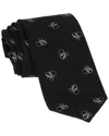 Scotch & Soda Black Contrast Ampersan Logo Tie