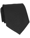 Scotch & Soda Black Solid Neat Tie