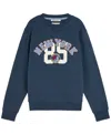 Scotch & Soda Boys 8-14 Graphic Crewneck Sweatshirt In Blue