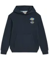 Scotch & Soda Boys 8-16 Graphic Print Hoodie Sweatshirt In Blue