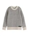 Scotch & Soda Boys' Chenille Pullover Sweater - Little Kid, Big Kid In Gray