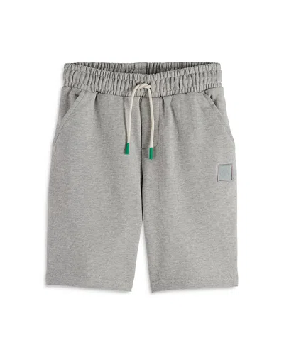 Scotch & Soda Boys' Core Logo Badge Sweatshorts - Little Kid, Big Kid In Gray