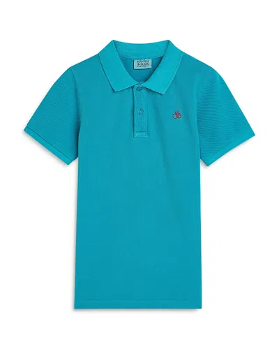 Scotch & Soda Boys' Logo Polo - Little Kid, Big Kid In Multi