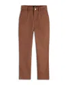 Scotch & Soda Boy's Loose Chino Pants In Brown