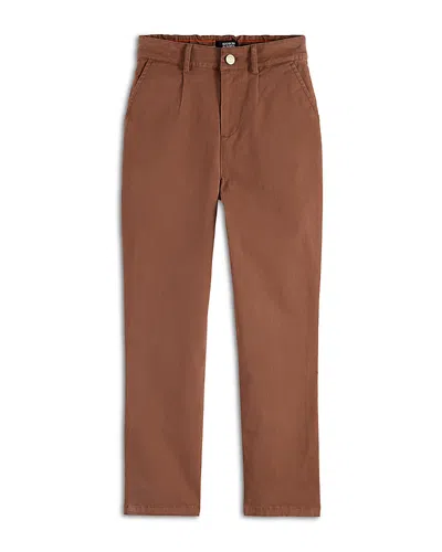 Scotch & Soda Boys' Loose Fit Chino Pants - Big Kid In Brown