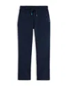 Scotch & Soda Boy's Garment-dyed Cotton Twill Drawstring Pants In Blue