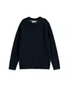 Scotch & Soda Boys' Soft Knit Sweater - Big Kid In Black