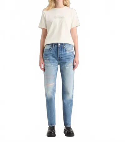 Scotch & Soda Buzz Slim Boyfriend Jeans In Playlist In Blue