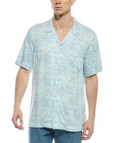 Scotch & Soda Camp Shirt In Multi