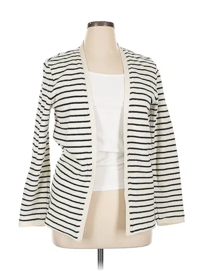 Pre-owned Scotch & Soda Cardigan Sweater In White