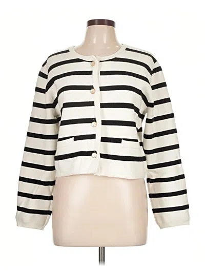 Pre-owned Scotch & Soda Cardigan Sweater In White