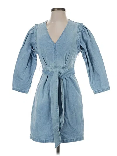 Pre-owned Scotch & Soda Casual Dress In Blue