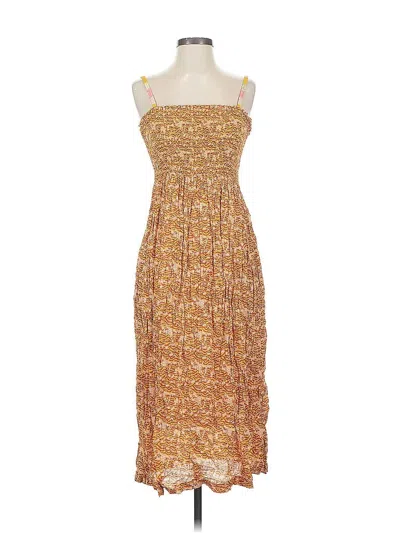 Pre-owned Scotch & Soda Casual Dress In Brown