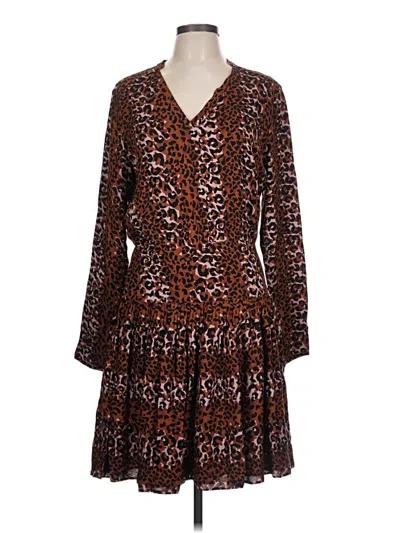 Pre-owned Scotch & Soda Casual Dress In Brown