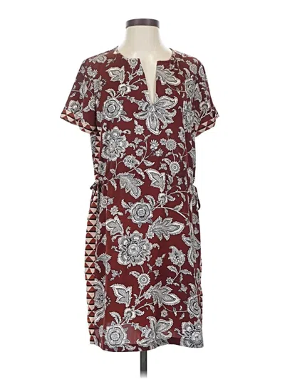 Pre-owned Scotch & Soda Casual Dress In Burgundy