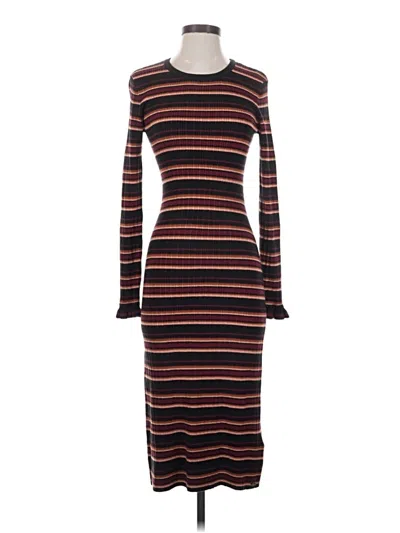 Pre-owned Scotch & Soda Casual Dress In Burgundy